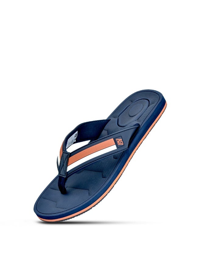 Puca Slippers For Men Strong Grip and Comfortable slippers Stylish Men's Slippers Clad Navy - Image 1